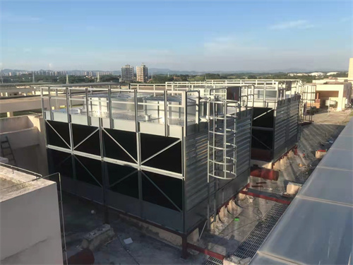 玻璃鋼冷卻塔為防止內(nèi)循環(huán)凍住都做了哪些措施,玻璃鋼冷卻塔防雷支架圖片