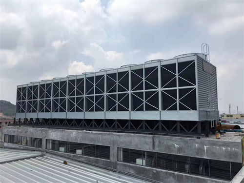 圓形冷卻塔底盤漏水的原因及修補(bǔ)辦法,圓形冷卻塔